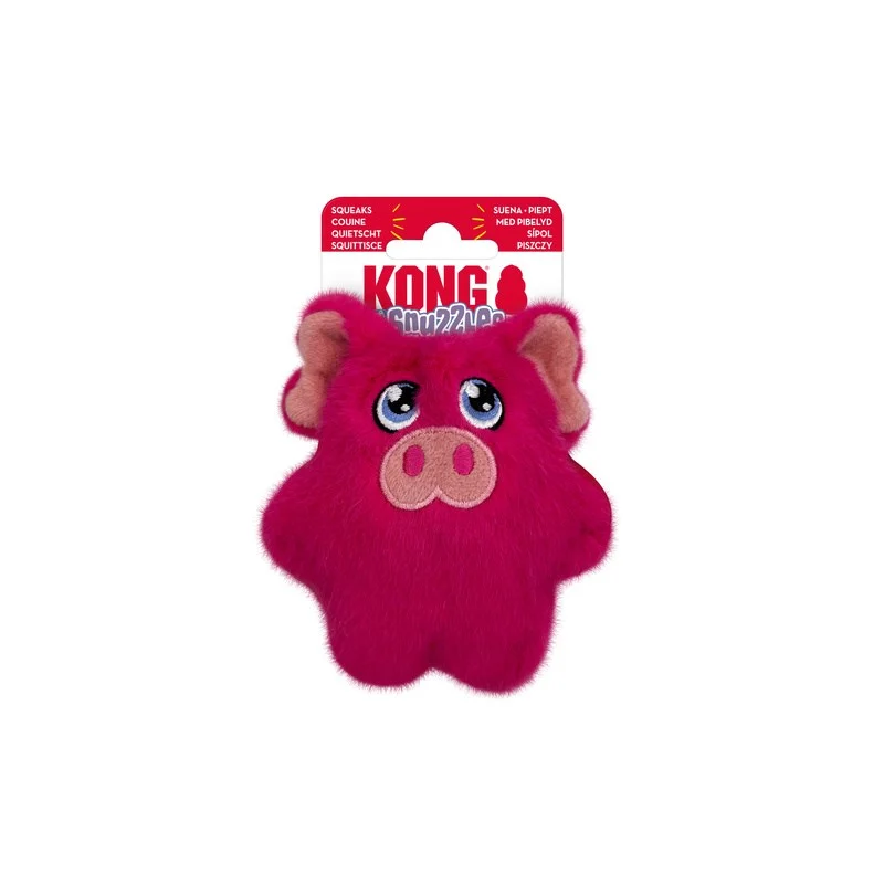 Kong Snuzzles Świnka Mini – pluszowa zabawka dla psa XS