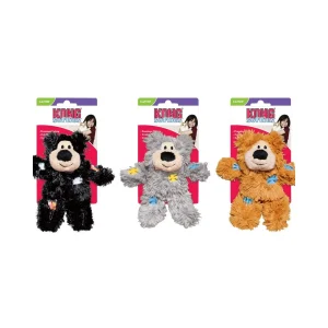 Kong Softies Patchwork Bear Assor