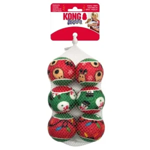 Kong SqueakAir Balls Holiday – piłki dla psa