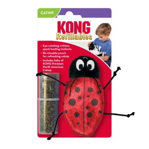 Kong Zabawka Dla Kota Refillables Ladybug – Biedronka