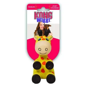 KONG Zabawka dla psa TLB12E Wiggi Giraffe L