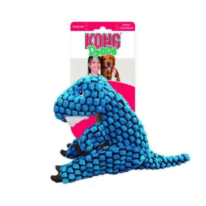 KONG Zabawka RDY11E Dynos T-Rex Blue L