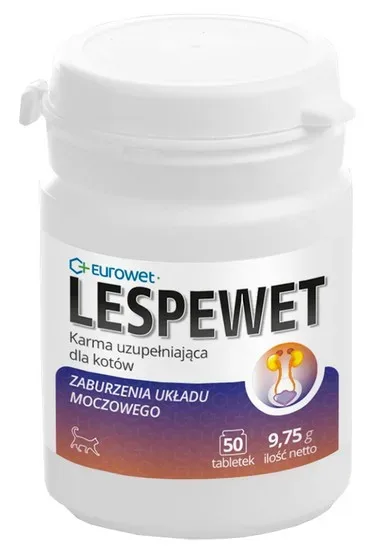 Lespewet dla kota 50tabl.