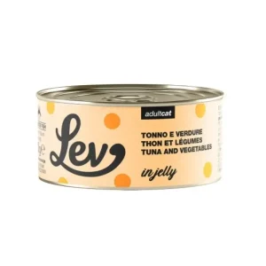 Lev Cat Tuńczyk z warzywami – karma uzupełniająca dla kota - 70 g