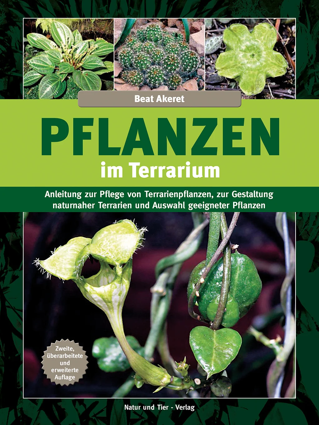 LITERATURA Rośliny w terrarium, 400 stron/1200 fotografii (Beat Akeret)