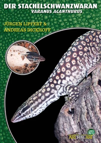 LITERATURA Waran kolczastogonowy Varanus acanthurus (Jürgen Lipfert & Andreas Dickhoff)