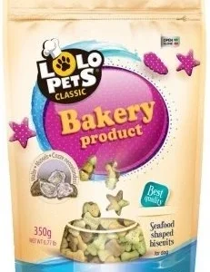 LOLO PETS Ciastka dla psa - małża nowozelandzka 350g
