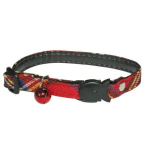 Lolo Pets OBRÓŻKA DLA KOTA Z DZWONKIEM 1×20-26cm CZERWONA