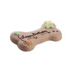 Lolo Pets TORT DLA PSA “HAPPY BIRTHDAY” ORZECHOWO – CZEKOLADOWY