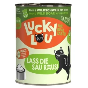 Lucky Lou Lifestage Adult Wołowina i Dzik 400g