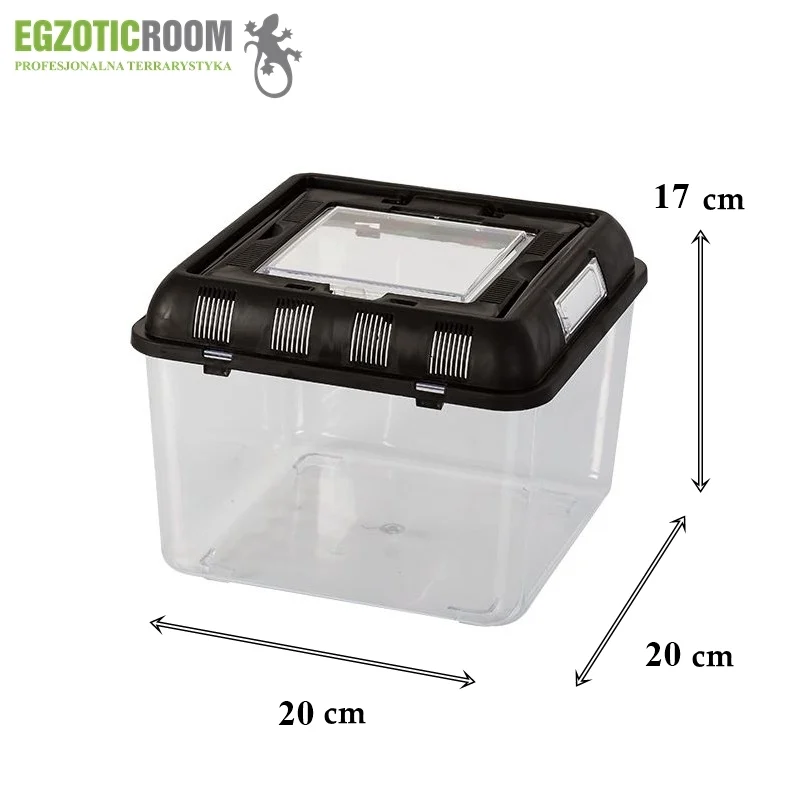 LUCKY REPTILE Faunarium PET BOX Quadra 20x20x17 cm - Image 2