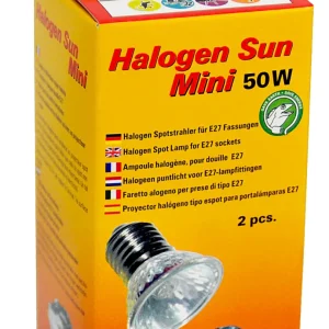 LUCKY REPTILE Halogen Sun 50W Mini żarówka grzewcza E27 spot (2 szt)