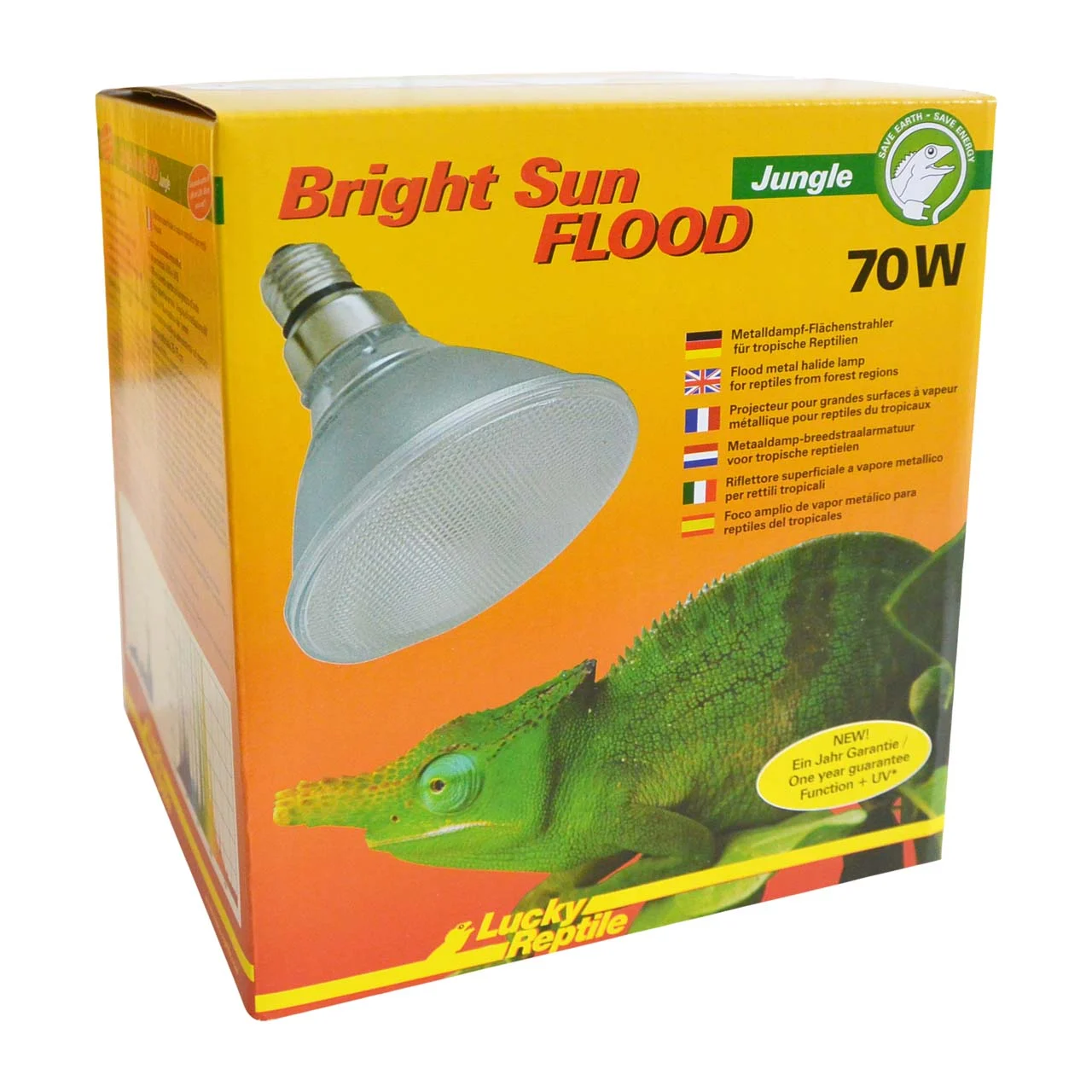 LUCKY REPTILE HID Metahalogen BrightSun Desert 70W Flood (par 38)+balast stały