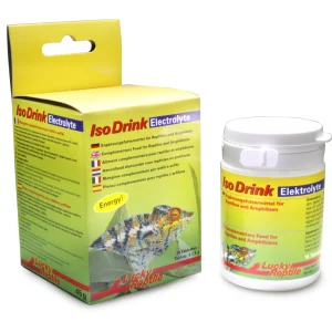 LUCKY REPTILE Iso Drink, elektrolity (tabletki musujące) 45g- stres, choroba
