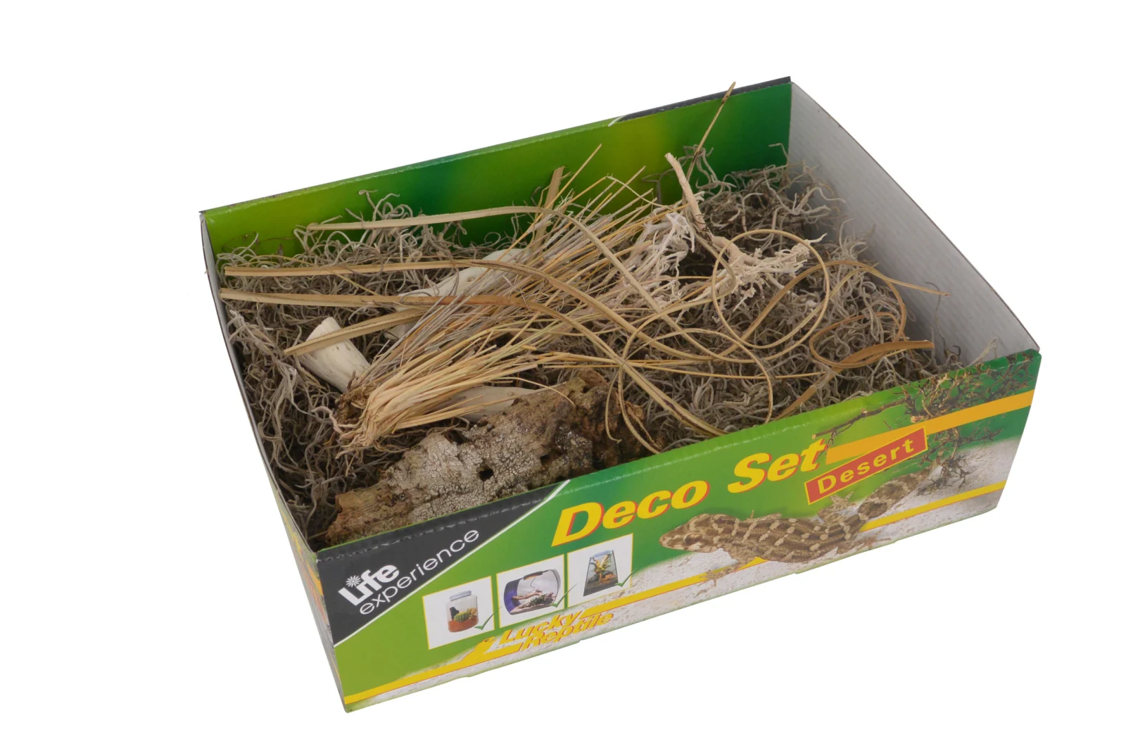 LUCKY REPTILE Nature Deco Set Desert – zestaw dekoracji pustynnych