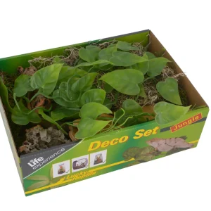 LUCKY REPTILE Nature Deco Set Jungle – zestaw dekoracji tropikalnych