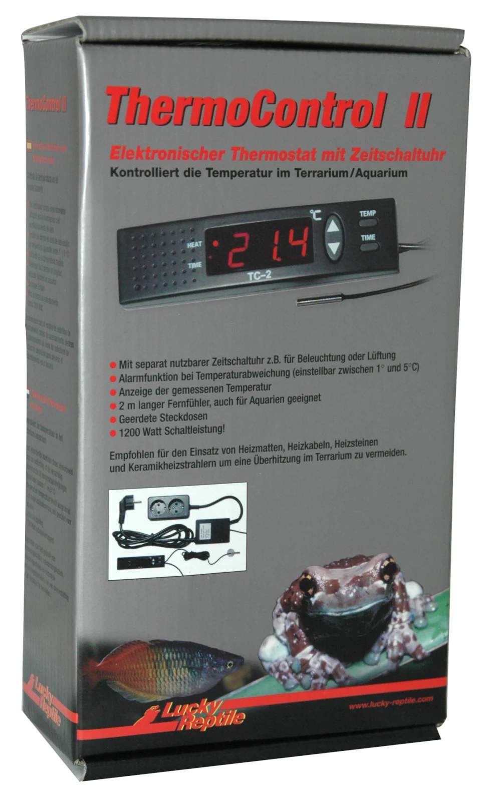 LUCKY REPTILE Sterownik temperatury i oświetlenia Thermo Control II