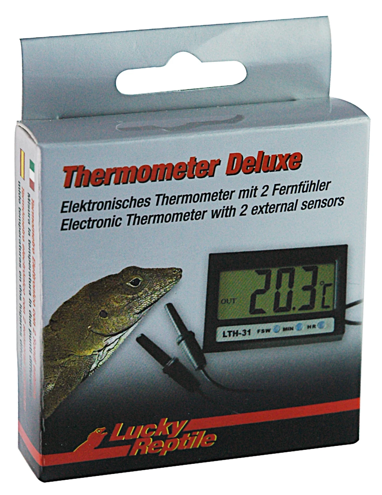 LUCKY REPTILE Termometr Deluxe z dwoma sondami zewnętrznymi - Image 2
