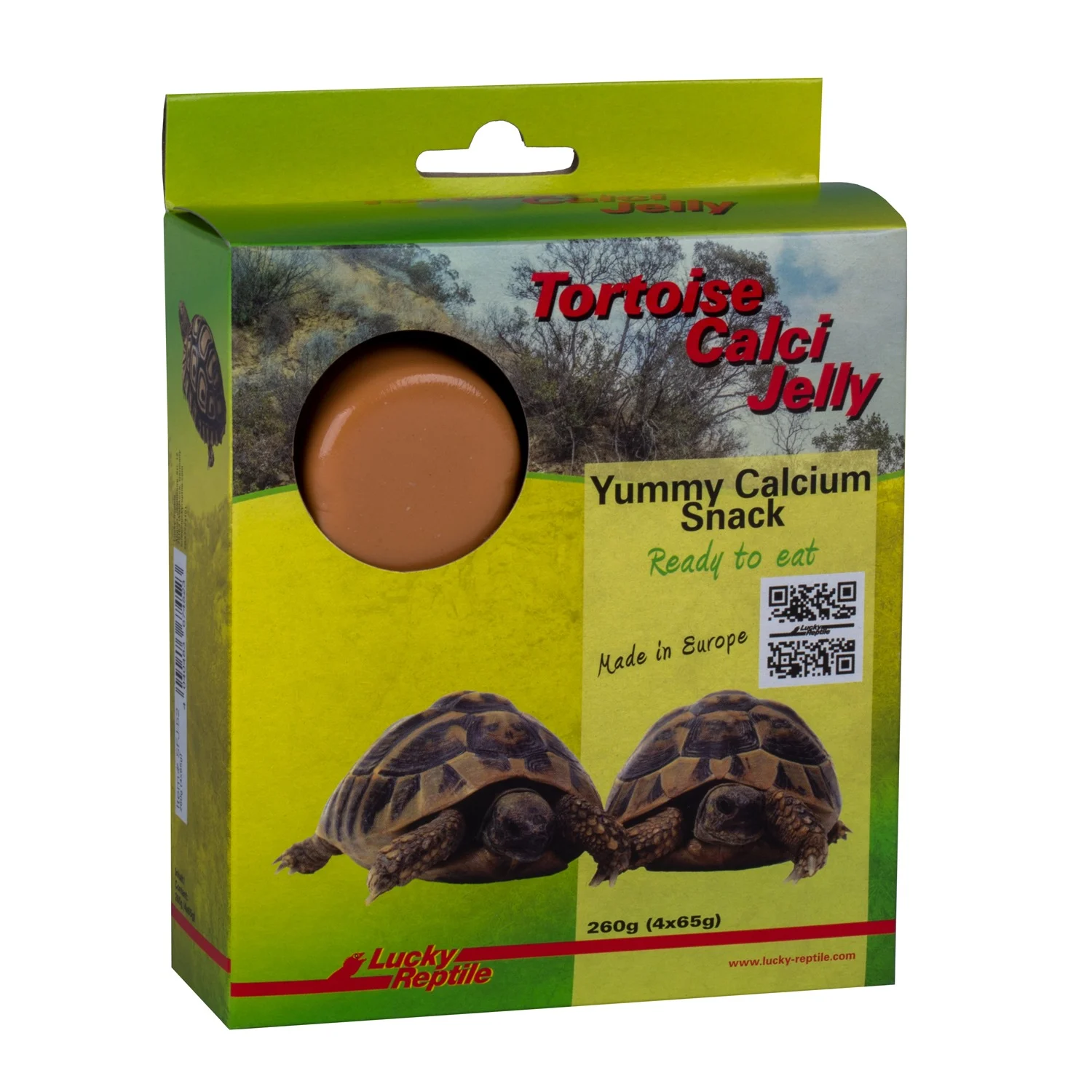 LUCKY REPTILE Tortoise Calci Jelly – galaretki z wapniem dla żółwi lądowych – 4x65g - Image 2