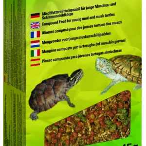 LUCKY REPTILE Turtle Mix ODO Baby pokarm dla młodych żółwi wonnych (45g)