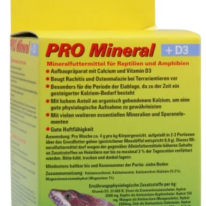 LUCKY REPTILE Wapń, magnez i minerały PRO Mineral+D3 (60g)