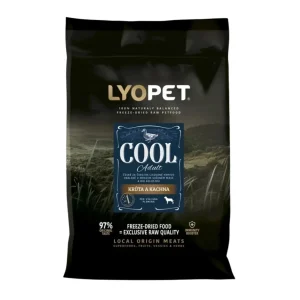 Lyopet Cool Kaczka i indyk – karma tłoczona na zimno dla psa 12kg