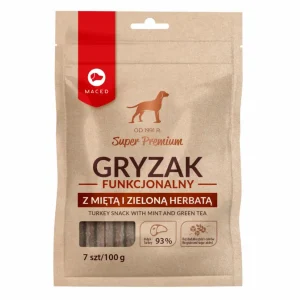 Maced Gryzak Funkcjonalny z Miętą i Zieloną Herbatą 100g