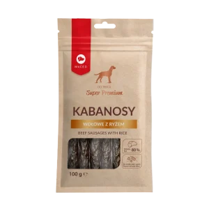 MACED Kabanosy wołowe z ryżem 100g