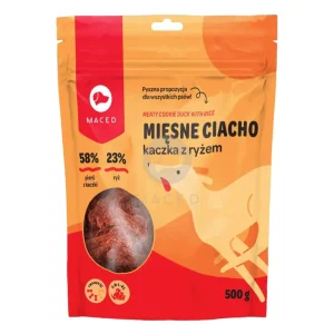 Maced Mięsne Ciacho Kaczka z Ryżem 9cm 500g