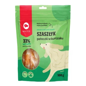 Maced Pałeczki Wołowe Białe z Kurczakiem 500g