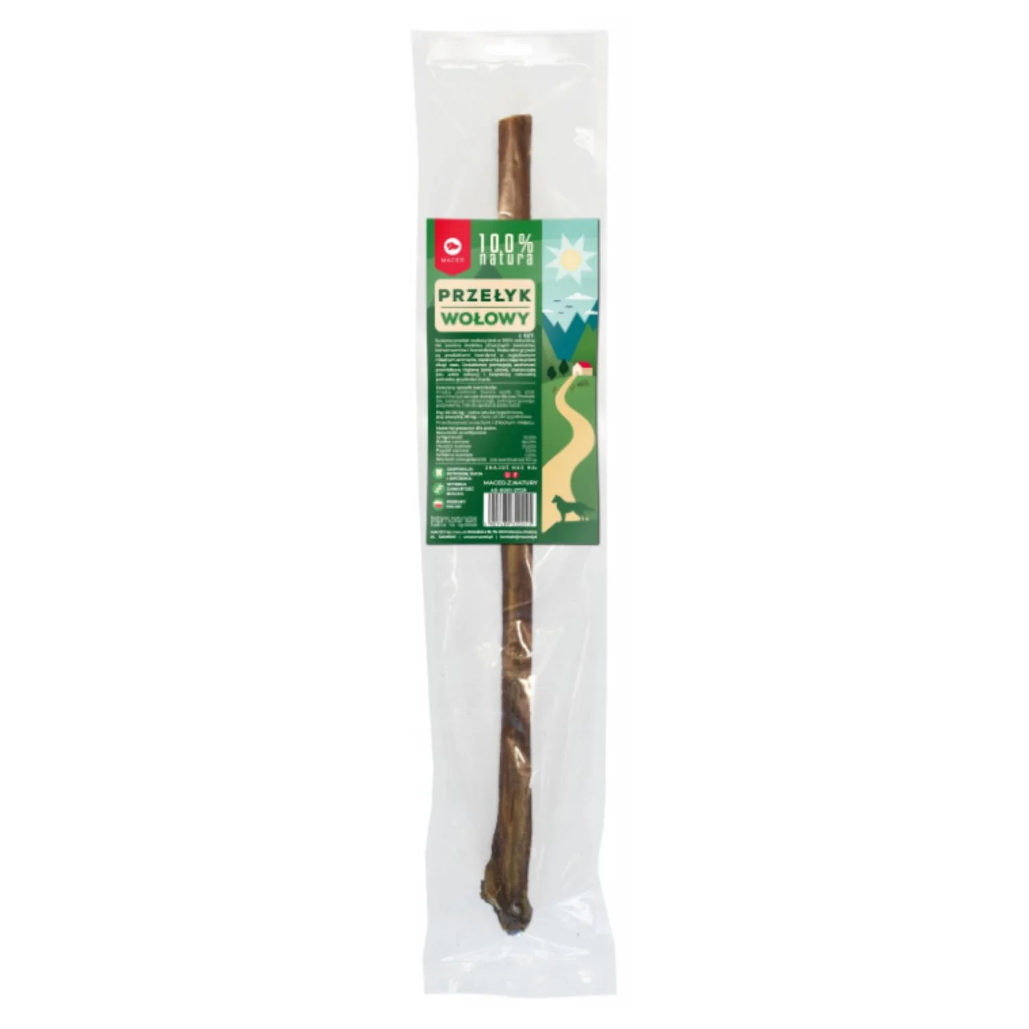 Maced Przełyk Wołowy Okrągły 50cm 50g