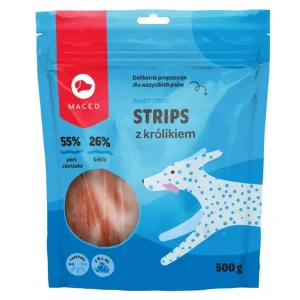Maced Strips z Królikiem 500g