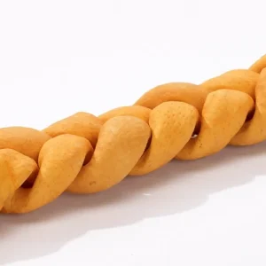 MACED Warkocz premium brązowy 25cm