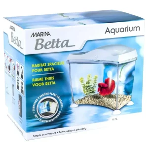 MARINA Zestaw akwarium Marina Betta 6,7L, biały