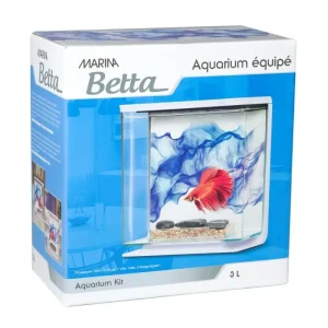 MARINA Zestaw akwarium Marina Betta BLUE, 3L, 21 x 11 x 21 cm