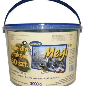 Megan Kule zimowe małe wiaderko 30szt [ME152]