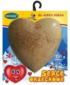 Megan Serce orzechowe dla dzikich ptaków [ME242]