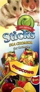 Megan Sticks dla chomika owocowe 2szt [ME103]