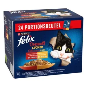 Megapakiet Felix Fantastic 2 smaki, w galarecie, So gut wie es aussieht, 48 x 85 g ► Zamów teraz ✔