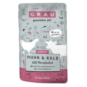 Megapakiet GRAU Adult, Saszetka dla Łasucha, bez zbóż, 32 x 125 g ► Zamów teraz ✔
