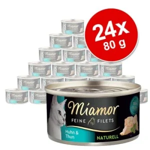 Megapakiet Miamor Feine Filets Naturelle, 24 x 80 g ► Zamów teraz ✔