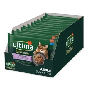 38 + 10 gratis! Ultima, karma mokra dla kota, 48 x 85 g ► Zamów teraz ✔