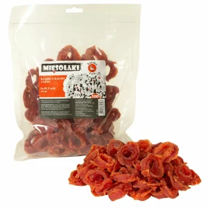 MIĘSOŁAKI Krążki z kaczki miękkie 500g