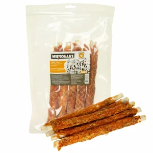 MIĘSOŁAKI Pałki owinięte mięsem Kurczaka 500g