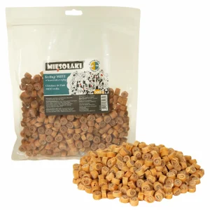 MIĘSOŁAKI Rollsy MINI kurczak i ryba 500g