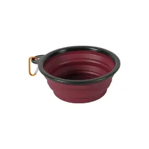Miska składana dla psa BIVOUAK 650 ml czerwona