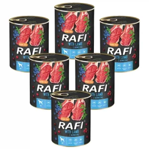 Mokra Karma Dla Psa Dolina Noteci Rafi Grain Free Jagnięcina 6x800g