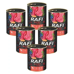 Mokra Karma Dla Psa Dolina Noteci Rafi Grain Free Wołowina 6x800g