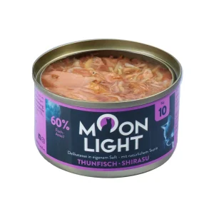 Moonlight Dinner nr 10 Tuńczyk i Shirasu 80 g pyszna mokra karma dla kotów