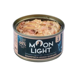 Moonlight Dinner nr 2 Tuńczyk, Kura, Krewetki 80 g mokra karma dla kotów